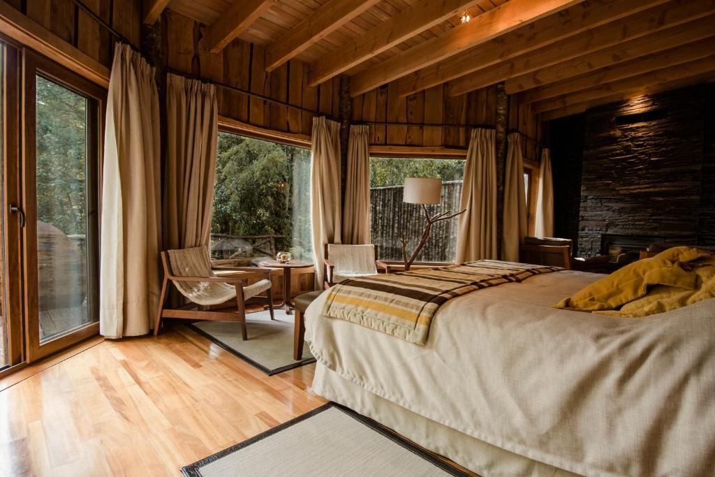Huilo Huilo Nawelpi Lodge Puerto Fuy Exterior photo